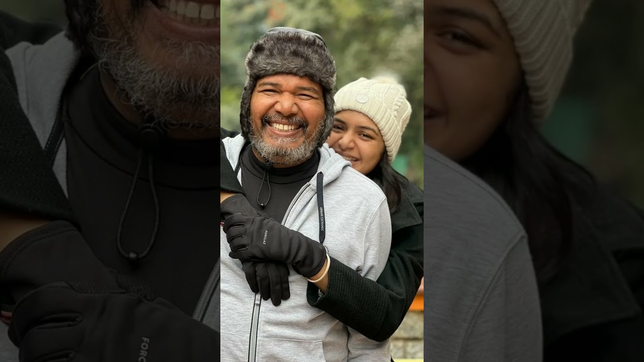 Actress Adithi with her father Shankar recent adorble photos 😍|