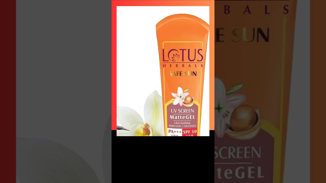 Lotus Herbals Safe Sun Invisible Matte Gel Sunscreen 