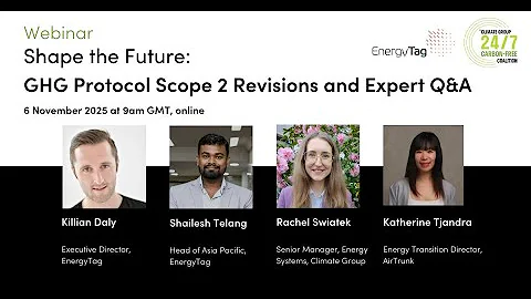 Webinar_Shape the Future: GHG Protocol Scope 2 Revisions and Expert Q&A (Nov 6, 2025)