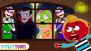 Who's At The Haunted Window + Spooky Scary Rhymes By Teehee Town