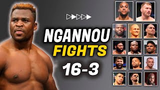 Francis Ngannou Streak ( 16-3 ) Tribute By TopNewsage