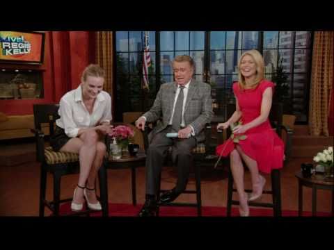 Diane Kruger on Regis and Kelly - 02/14/2011