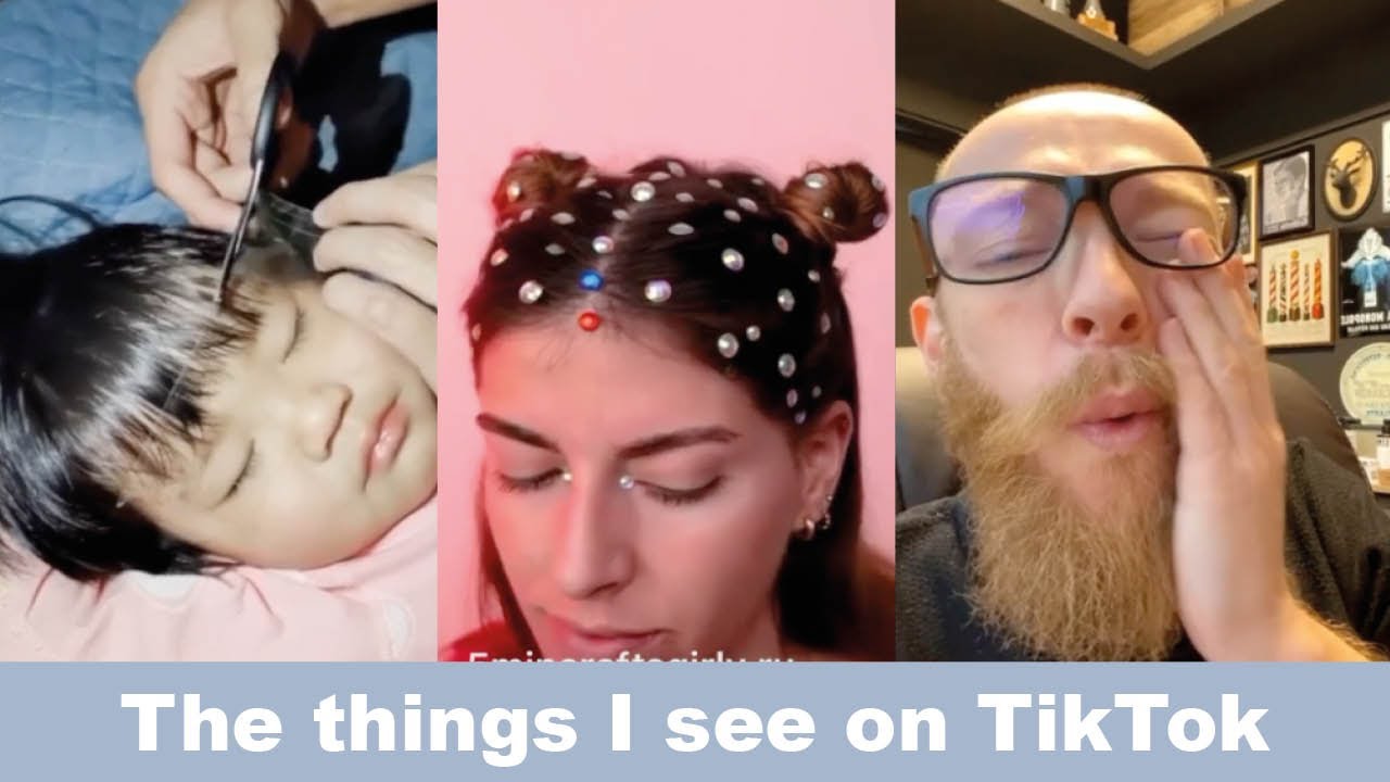 The things I see on Tik Tok !!! Hairdresser reacts to TikTok Hair