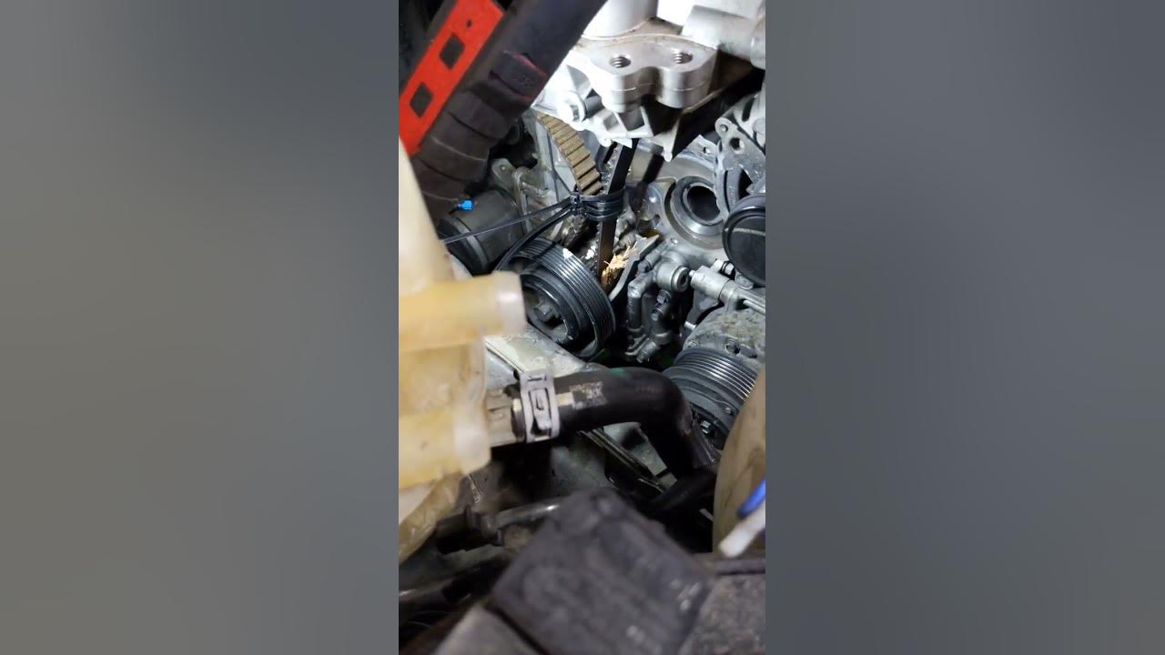 Ford Fusion Timing Belt Water Pump - YouTube