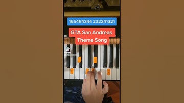 Thumbnail of GTA San Andreas Theme (Piano Tutorial)