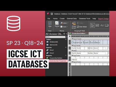IGCSE ICT Access