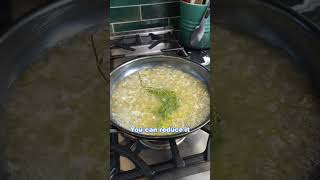 How to make an Apple Cider pan Sauce #sauce #applecider #applesauce #recipe #cooking