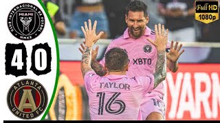 Messi Crazy Show 🔥 Inter Miami vs Atlanta United 4 - 0 Hіghlіghts & All Goals 2023