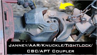 Train Coupler Explained: Janney/CBC/AAR/Knuckle/Tightlock