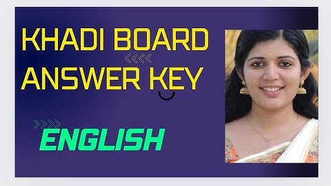 Khadi board 2024 English questions ||sruthys learning square||LDC ca tricks