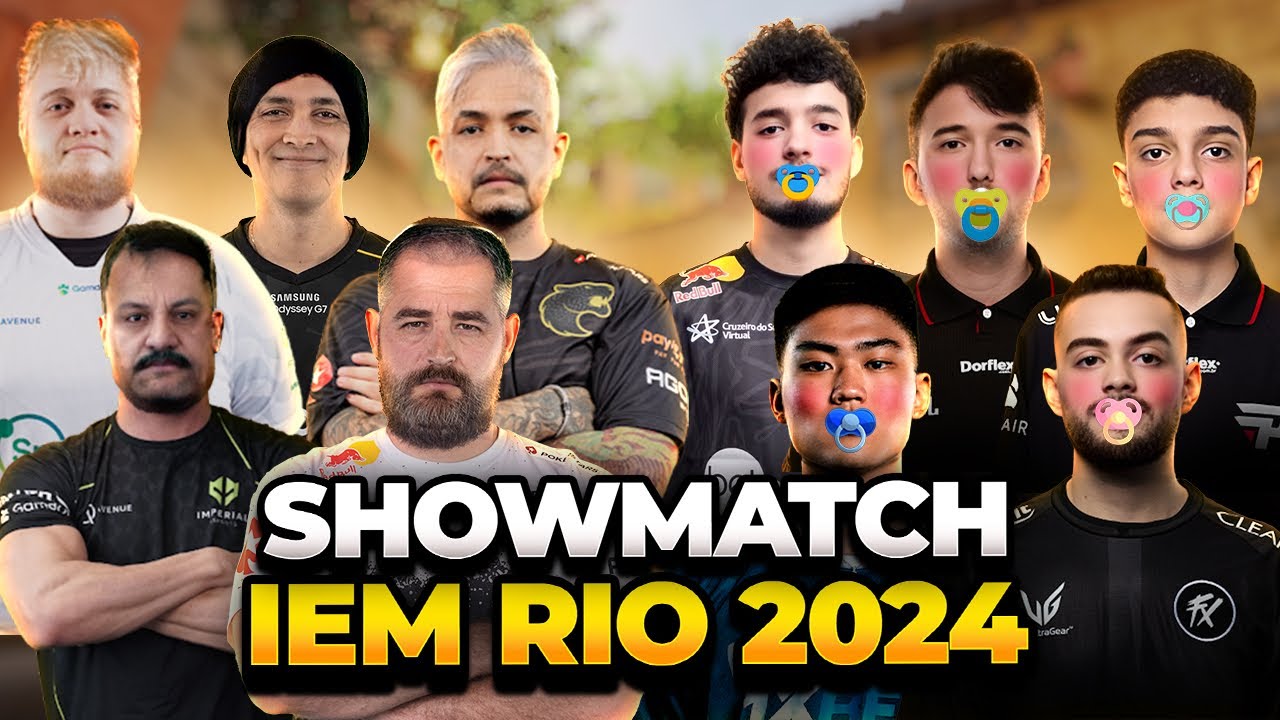 TEAM LEGACY VS TEAM PRODIGY - [SHOWMATCH IEM RIO 2024] - YouTube