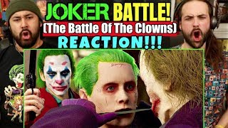 THE JOKER BATTLE! | Heath Ledger vs. Joaquin Phoenix vs. Jared Leto - REACTION!!!