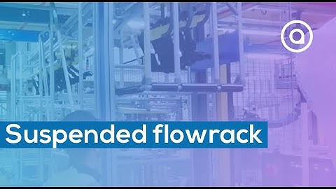 Suspended flowrack | AIO Karakuri Kaizen®