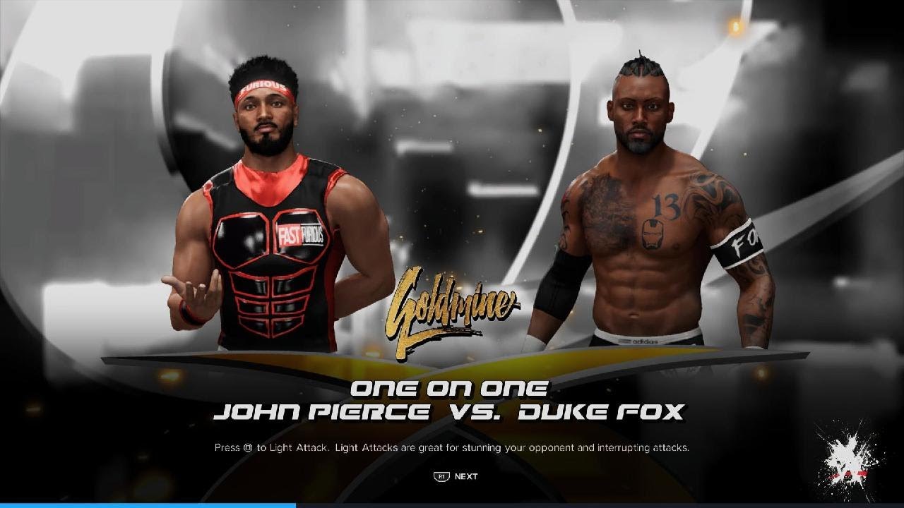 John Pierce Vs Duke Fox(Goldmine)