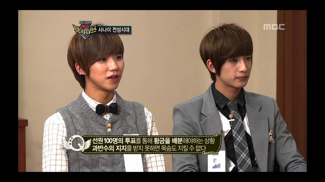 Rising Brothers #06, 틴탑&백퍼센트의 떴다! 브라더스 20121102
