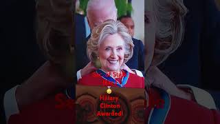 Medal of Freedom for Hillary Clinton @carolynkindrix9328