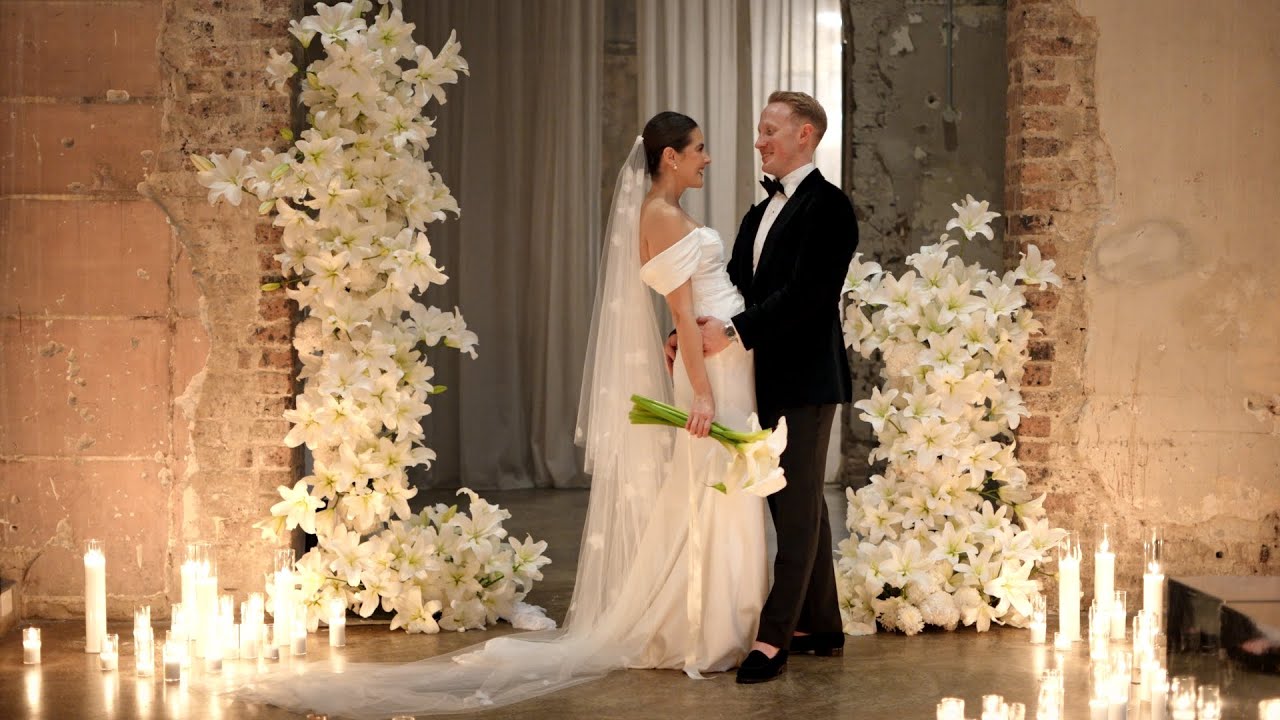 Nicole & Dylan wedding at Beta Events Sydney by iloveYouFilms