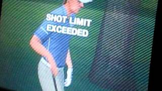 Tiger Woods PGA Tour 10 Major Glitch!!!!!!!!!!!!!!!