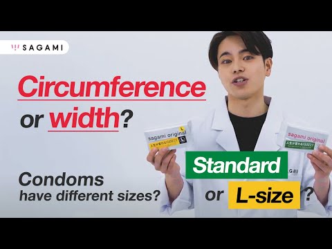 Sagami Helps You Find the Right Size of Condom!