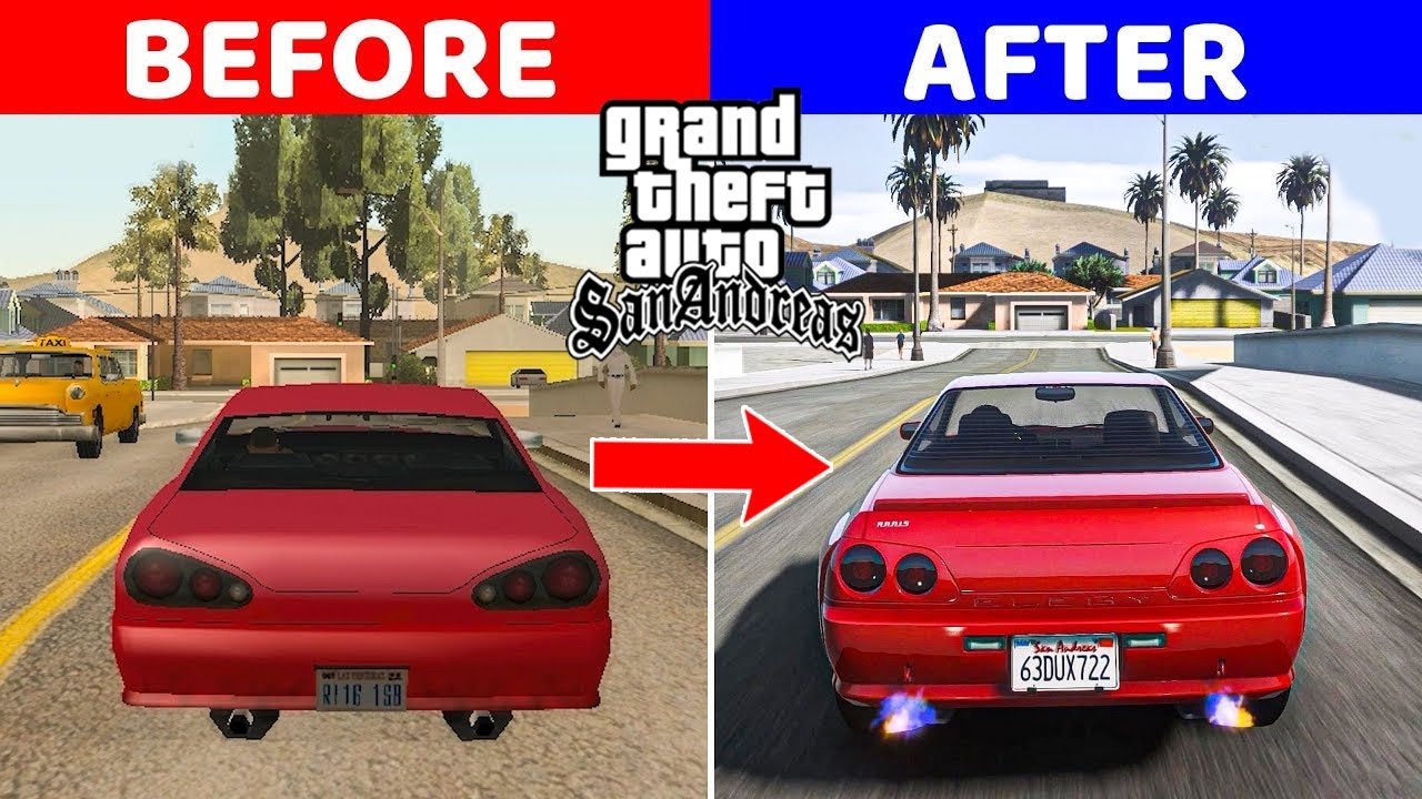 Top 5 Best Graphics Mods - GTA San Andreas 