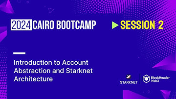 2024 Cairo Bootcamp: Session 2: Account Abstraction