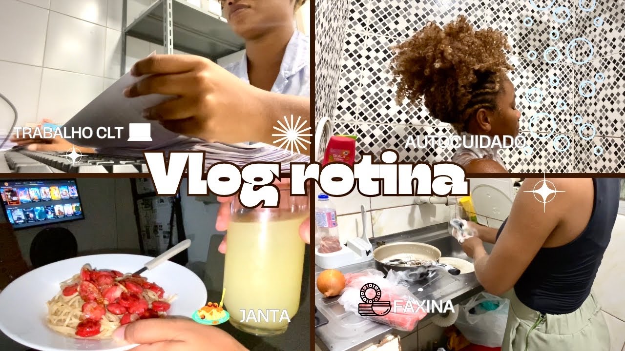 DAILY VLOG| Rotina de uma CLT, vida real pós trabalho, organização, fiz janta simples e mais…🌺🫧