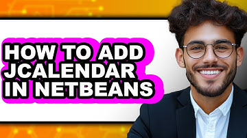How to Add Jcalendar in Netbeans (updated)