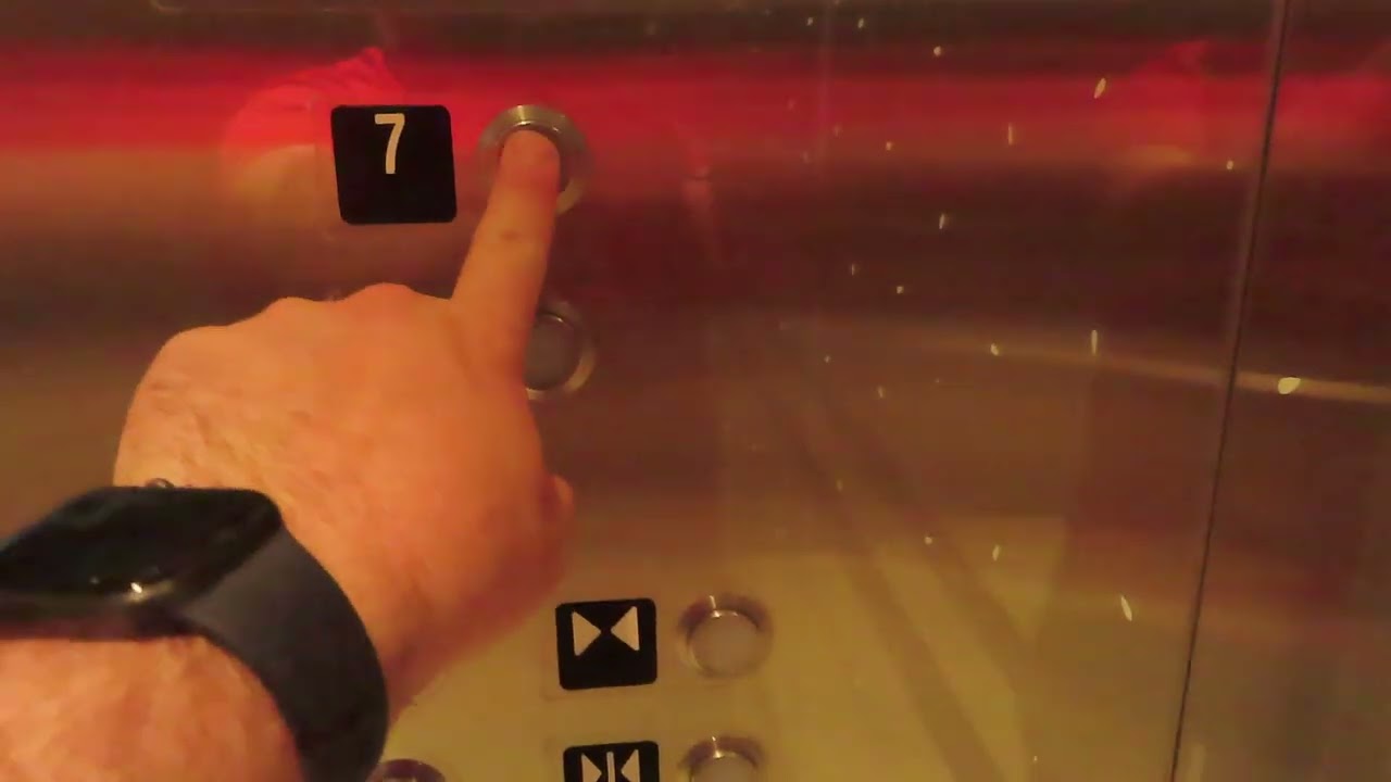 Westinghouse Traction Valet Elevator (Modded By Schindler) At Beverly Center (With alpalJL)