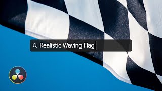 Realistic Waving Flag/Cloth Animation - Davinci Resolve Tutorial