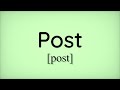 Post (Esperanto)