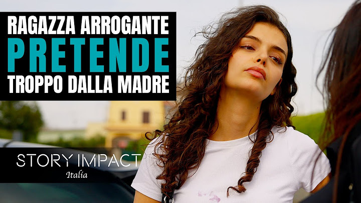 Pretende sempre di più dalla madre, le darà un'importante lezione