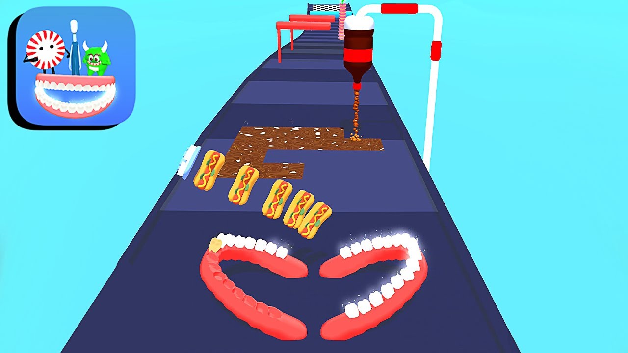 Teeth Shield - All Levels Gameplay Android,ios (Level 57)
