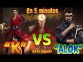 "ALOK VS K" Te resumo el nuevo personaje en 5 minutos l 100 veces mejor que Alok ¿Garena lo regala?