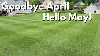 Goodbye April, Hello May - Golf Course Lawn