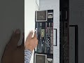 vintage National Panasonic RX-CW25 component system boombox 5-band equalizer double CASSETTE##
