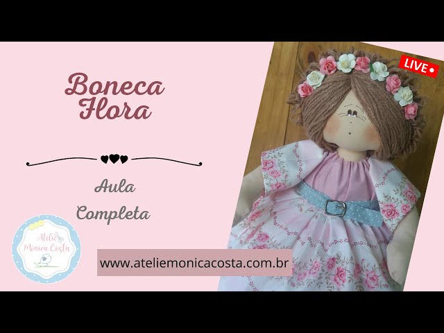 boneca de papel gratis – Bela Flora