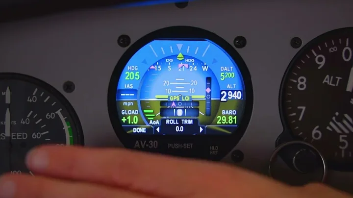Tech Tip Tuesday: How to Adjust Pitch Trim, Roll Trim, and Slip Trim on AV-30