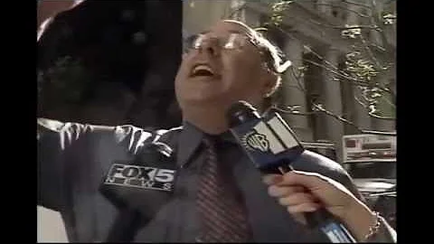 Eyewitness Doug Eisler describes seeing an American Airlines jet hit the WTC