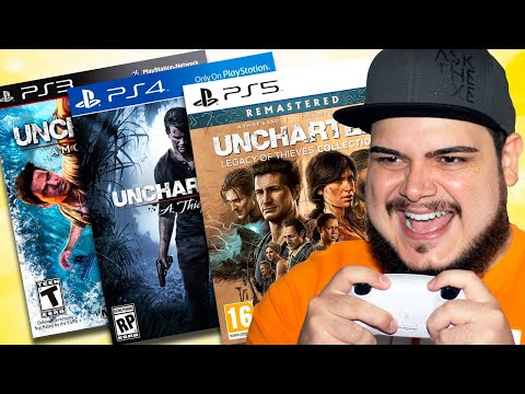 Vídeo: Qual uncharted jogar primeiro?