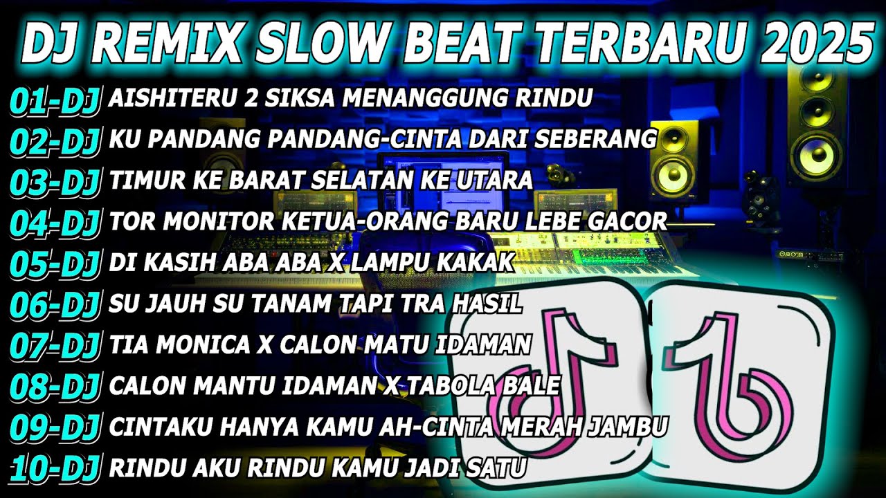 Dj Aishiteru v2 Siksa Menangung Rindu Remix Slow Beat Terbaru Viral Tiktok2025 Full Album!Raung