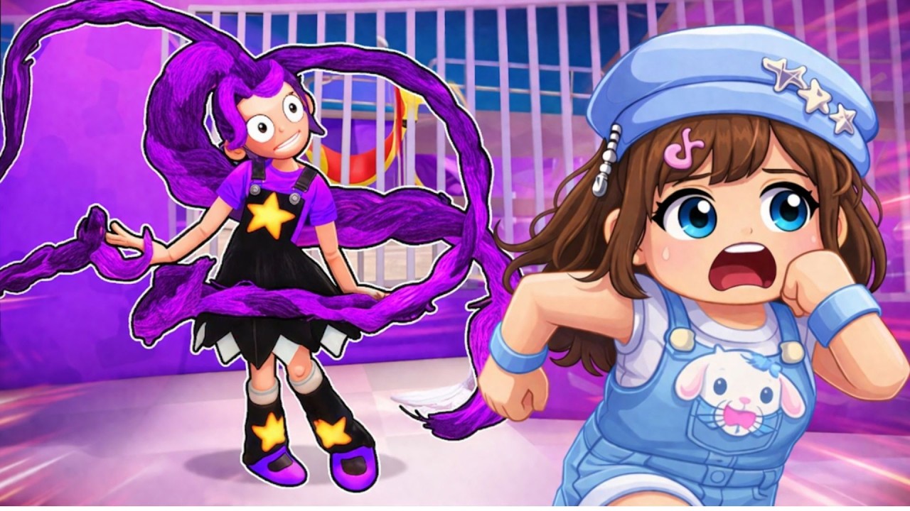 lili.craft_様リクエスト 😱 WE ESCAPED FROM LILY LOVEBRAIDS' PRISON IN ROBLOX! 💥💃 - YouTube
