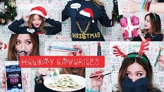 Holiday Favorites : Gift Ideas(Holiday Favorites and Gift Ideas! Hey cuties! Hope you guys are keeping warm (or chilling if you're someplace warm) My voice sounds really congested because ..., 2013-12-07T08:58:17.000Z)