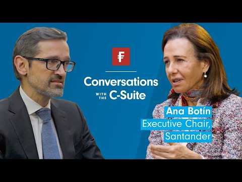 Ana Botín über Wachstum und FinTech-Herausforderungen - YouTube