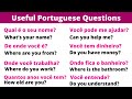 30 Useful Portuguese Questions.