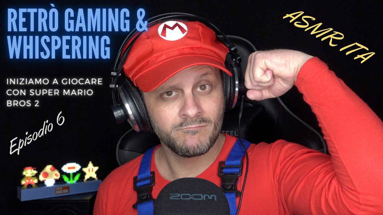 ASMR ITA | Retrò Gaming & Whispering Show: il RILASSANTE Gameplay di Pit | Ep. n. 6 🕹️😴👾