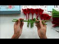 How to Make Pipe Cleaner Rose | Easy DIY Flower Bouquet Tutorial