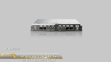 AJ821B HP Brocade 8/24c SAN Switch for BladeSystem c-Class