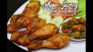 Ayam Goreng Kunyit (Turmeric Fried Chicken). 