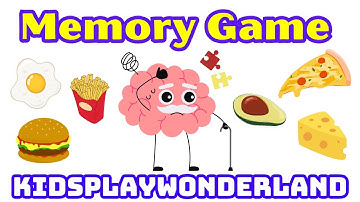 Memory Game! | Can You Remember What Disappeared? | Kidsplaywonderland