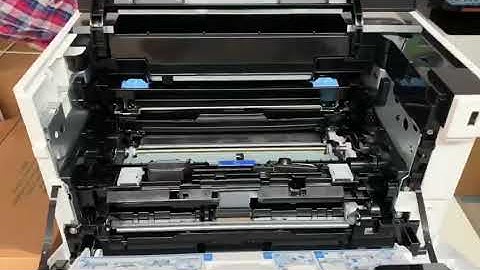 Removal and replacement of Drum unit, developing unit and toner cartridge of Kyocera P2235DN printer